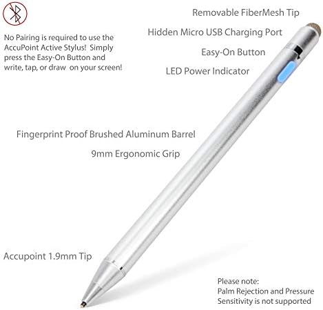 Boxwave Stylus olovka za Zebra TC57 - AccuPoint Active Stylus, Elektronski stylus sa ultra finim vrhom