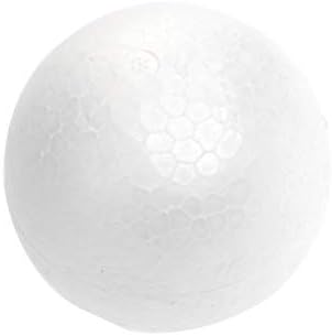 Vicasky 10pcs 6cm cvjetne pjene ball diy bijele kuglične plovičke kuglice za modeliranje plaft polistirene
