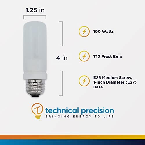Zamjena za sijalicu / lampu JDD E27 110-130v 100w Frost sijalica tehničke preciznosti - E26 Srednja