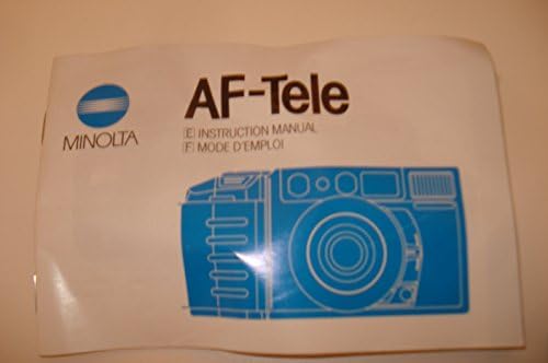Minolta Af-Tele 35mm filmska kamera sa automatskim fokusom Tele kamera sa Minolta objektivom