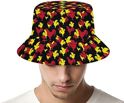 Kašika za kokoši, farma Ljetni ribar za žene Muškarci, Unisex Pakirana plaža Sunčani šešir