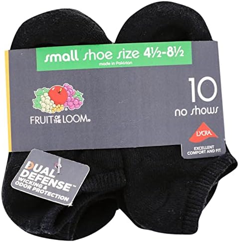 Plod loom Boys '10 Pakov paket dvostruke odbrambene čarape za obnavljanje udobnosti