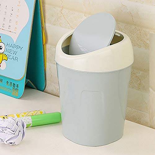 Zukeeljt Trash can desktop kan za smeće, kuhinja kupatilo kanta za smeće, mini kreativni natkriveni