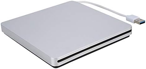 Qiilu Cd drajver eksterni Cd drajver Abs USB 3.0 prenos podataka Eksterni Slot Load DVD Burner Cd