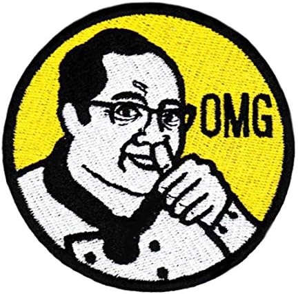 Cool & Funny Man / Chef Biranje nosa OMG majica 8cm - Značka - zakrpe - Movie - Značke - Kuhanje
