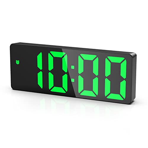 JXTZ Digital Budilica, alarmni satovi Noćni dio s velikim LED temperaturnim ekranom, noćnim satorom