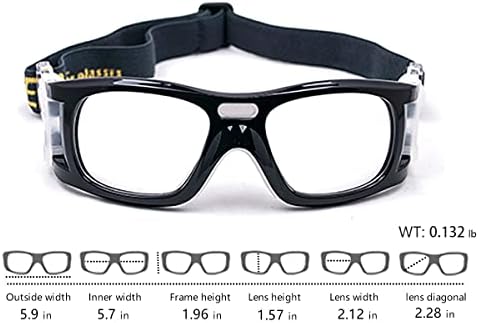 Volocover vanjske zaštitne naočale za zaštitne naočale za košarku fudbalskog odbojke skvošnom hokeju