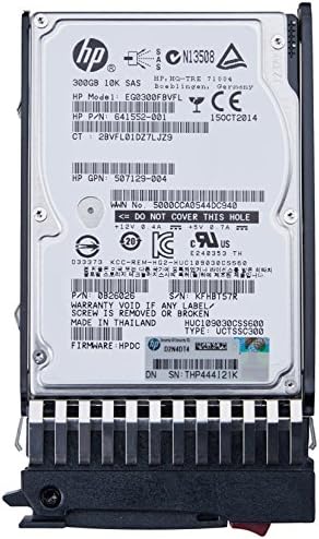 HP 300GB 6G Sas 10k SFF Dual Port Enterprise Hard disk 507127-B21