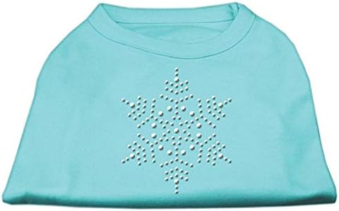 Mirage Pet proizvodi 14-inčna košulja za snežni pahuljica za kućne ljubimce, velike, aqua