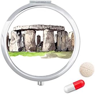 Stonehenge u Wiltshireu Engleska kutija za pilule džepna kutija za pohranu lijekova