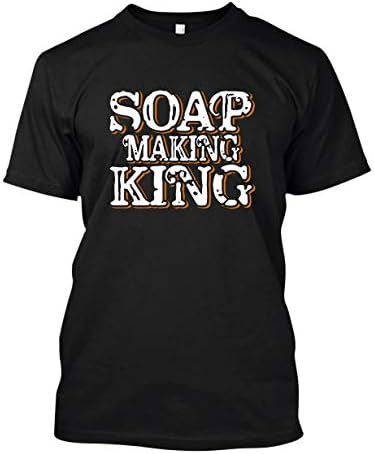 Sapun čineći kraljevsku majicu, sapun izrada unisex majica, majica kratkih rukava