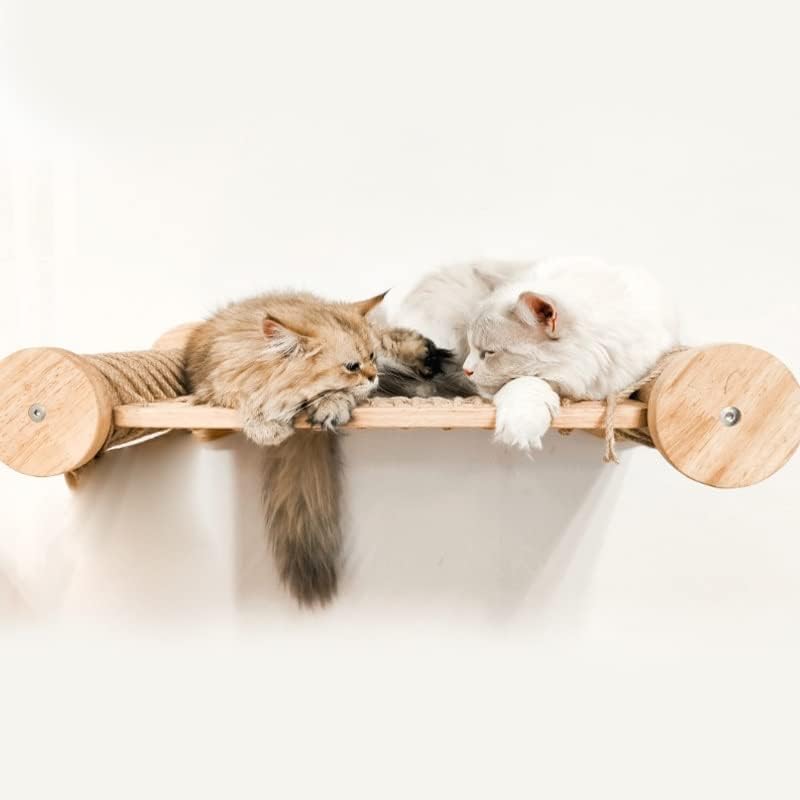 IULJH plutajuća viseća mreža za mačke Sisal grebalica za grebanje stub za grebanje igralište oštrilica za
