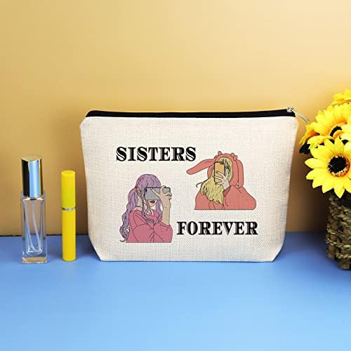 Sestre Forever pokloni vrećicu za šminke za žene sestrinski pokloni iz sestre Best prijatelj bestie pokloni