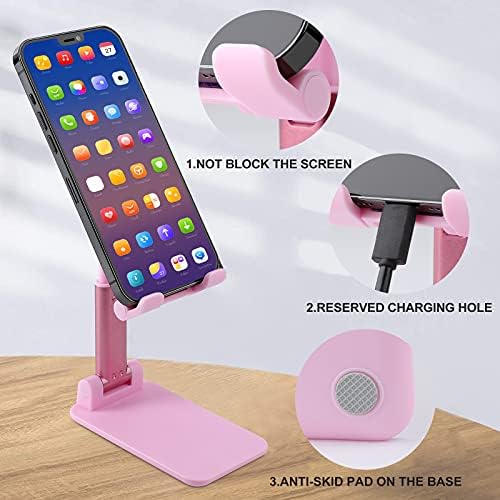 Jewel Snail Color Cell Telefon za stalak za stol sklopivi držač telefona Visina Podesivi čvrst