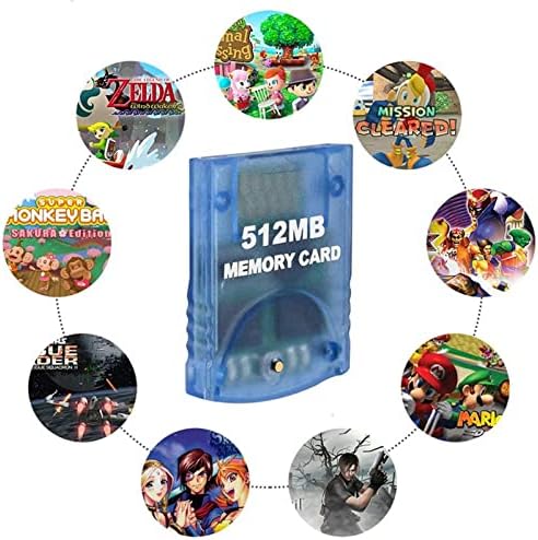 Za Nintendo/Gamecube/Wii konzola Outspot plava 512MB zamjena memorijske kartice
