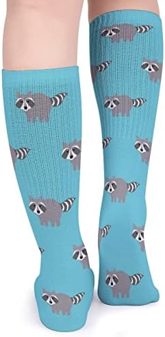 Rakuni u crtanom stilu Tube Socks Crew Socks Prozračne atletske čarape Čarape na otvorenom za