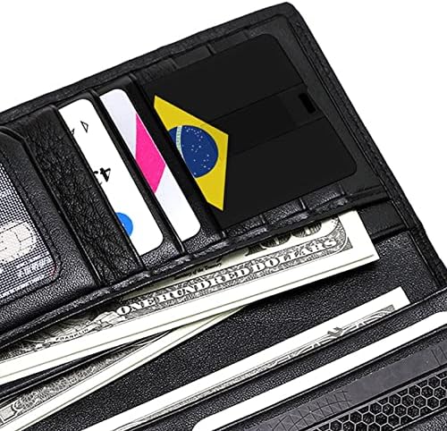 Brazil Kreditna kartica USB Flash Diskovi Personalizirani memorijski štap Key Corporate pokloni i promotivni pokloni 64g