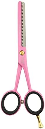 Goldton Pastel Pink Tracking makaze za kosu 5,5 inča - Profesionalni škare za zgušnjavanje