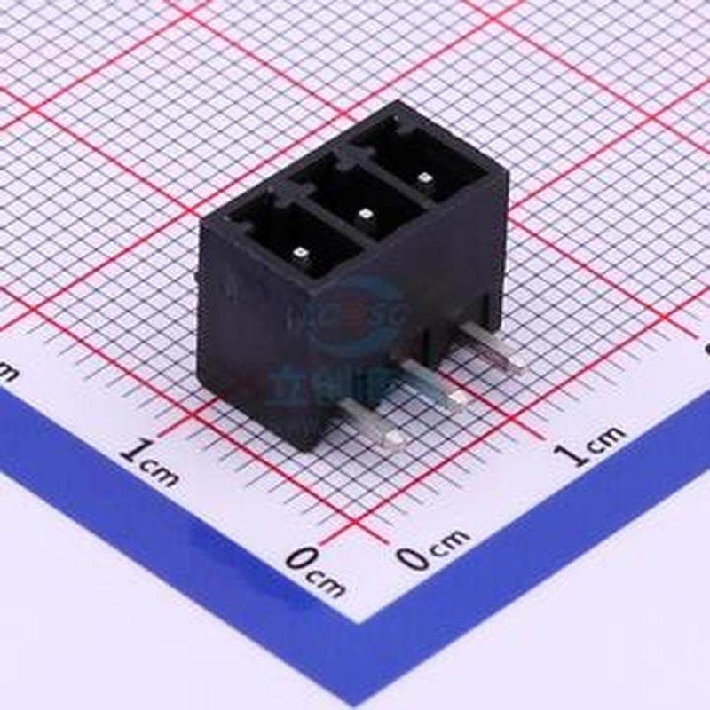 20 kom 3,81 mm Broj redova: 1 broj pinova po redu: 3 ugaona priključna terminala P=3,81 mm Kraj ploče/utičnica