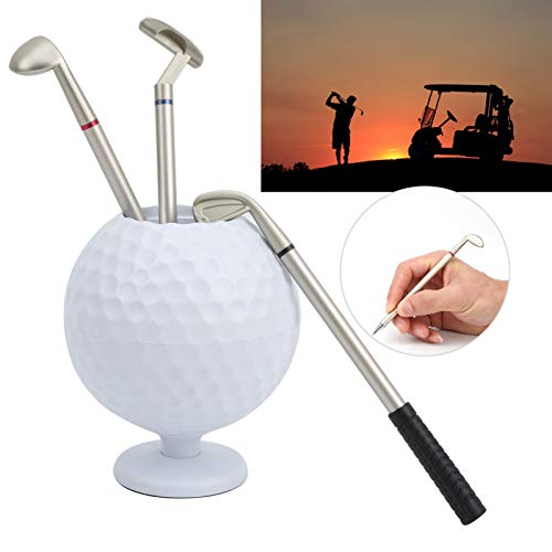 HOLL GOLF HOLL MODEL HOLDER, 3 kom Golf Ballpoint olovke, Golf Desktop poklon mini golf kuglični olovci,