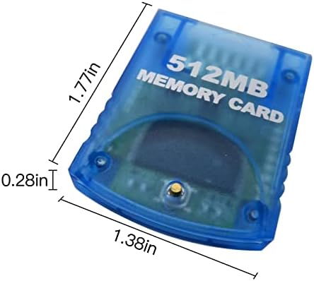 Jednostavno učitavanje & amp; Save igre Veliki kapacitet memorije 512MB zamjena memorijske kartice za Wii Gamecube