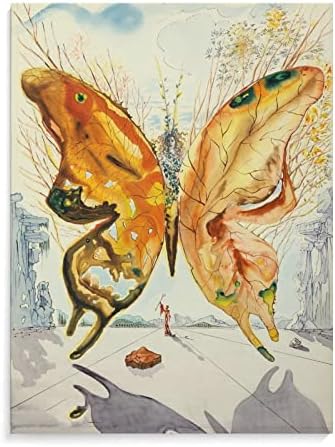 Vintage posteri Salvador Dali leptir slikarstvo platno nadrealizam Posteri zidne umjetničke slike