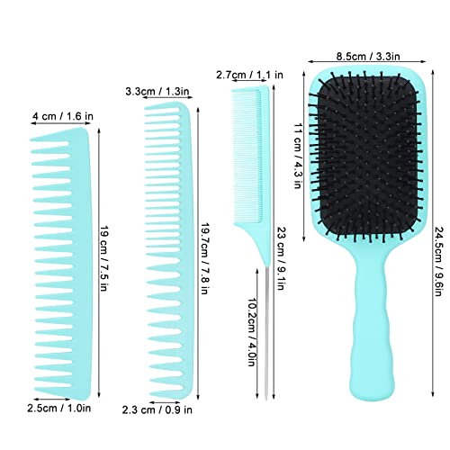 Komplet za četkicu za kosu za muškarce za žene postavljene za žene i češlju za kosu i češljem za kosu za