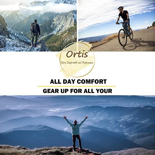 Ortis Cotton Moisture Wicking Breathable Work Heavy Cushion Crew čarape za muškarce 10 Pack