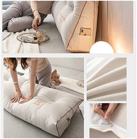 EEBI uklonjivi krevetići trokutasti krevet za naslonjene bagere Veliki jastuci za kućni jastuk
