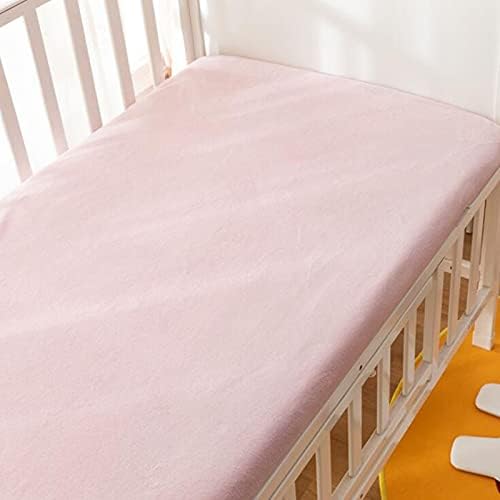 JBHURF posteljina za bebe baršun koralni krevetić za bebe zimski zgušnjavanje dečiji čaršav zaštitni pokrivač