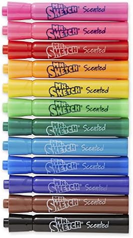 Mr. Sketch® mirisni markeri, klasni paket, razne boje, paket iz 192 i mirisani Stix markeri, fini savjet,
