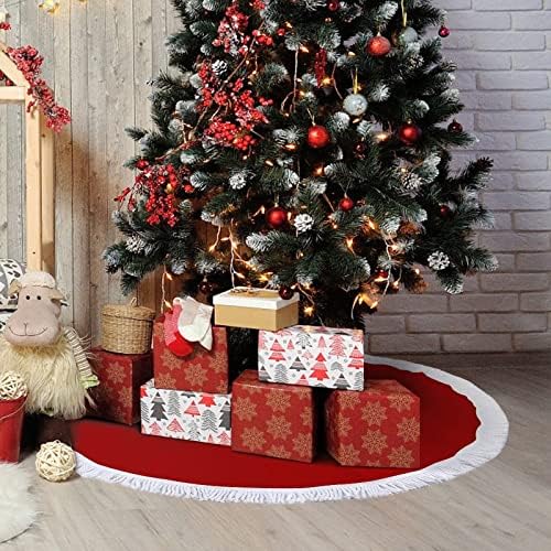 Ne Danas nije Sloth Božićna suknja Xmas Tree Mat Tassel ukrasi za ukrase Holiday Party 30/36/48 inča