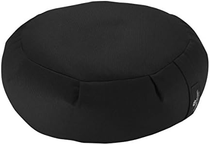 Hugger Mugger Zafu meditacijski jastuk - Podrška u sjedećim ukrštenim sjedećima, punjena, izdržljiva