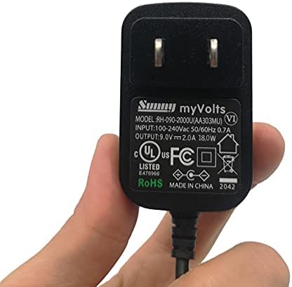 Myvolts 9V adapter za napajanje kompatibilan sa / zamjena za Brother pt-2110 štampač naljepnica - US Plug