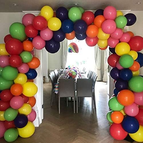 100pack Balloon Garland & Arch Kit za Fiesta Party -100Pack Latex baloni, 16 feets Archa balona ukras za meksičku