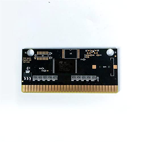 Aditi Bimini - USA naljepnica FlashKit MD Electroless Gold PCB kartica za Sega Genesis Megadrive