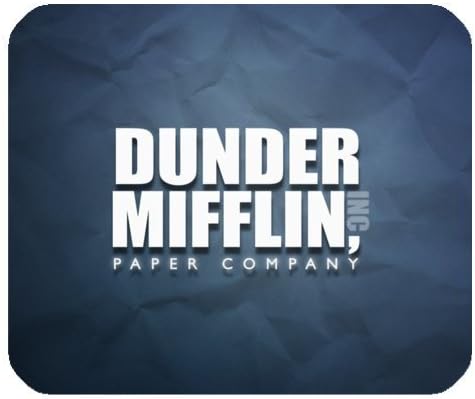 Klasična smiješna Dunder Mifflin MAT - DUNDER MIFFLIN MOUSE PAD RECTUGLUGLY gumeni jastuk za miša MousePad Mat