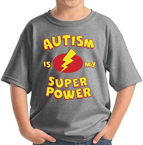Pekatees autizam Omladinska majica Autizam je moja super moć dječja dječja košulja za podizanje autizma