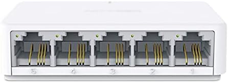 UEIDOSB Mrežni prekidač Ethernet Mini 5 port 10 / 100Mbps Lan Hub Desktop Mali utikač i reprodukujte Easy Setup