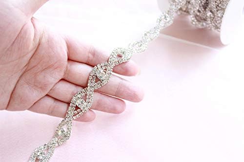 MISPEONY CLEAR STAK STAKLO SPINESTONE, bridalna kristalna obloga, obloga za prsten, sjajni aplicij modernog