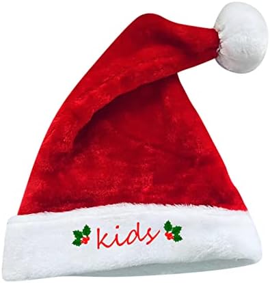 Plišani prirubni božićni šešir Obiteljski krajnji kratki plišani božićni šešir horizont 4k