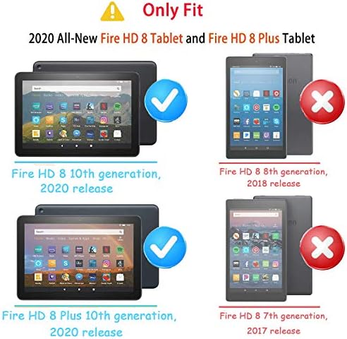 2022 NOVO 8IN tablet futrola za djecu, oqddqo lagana težina protiv klizanja otporna na udarce otporna