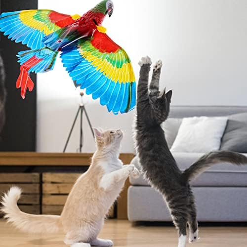 Ipetboom 1 set simulacija ptice mačke igračke plastične leteće igračke Eagle Električna papamenata