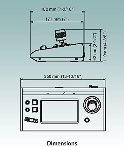 JVC daljinski upravljač RM-LP100U za video kameru JVC PTZ mreže