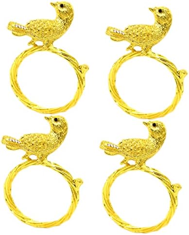 Holibanna 16 kom ptica prstenje za salvete za ptice svadbeni stol ukrasi za ceremonije vjenčanja
