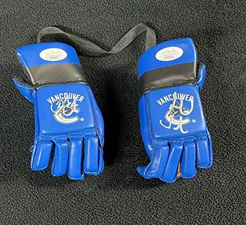 Henrik & Daniel Sedin potpisan Vancouver Canucks Mini rukavice JSA COA-autograme NHL rukavice