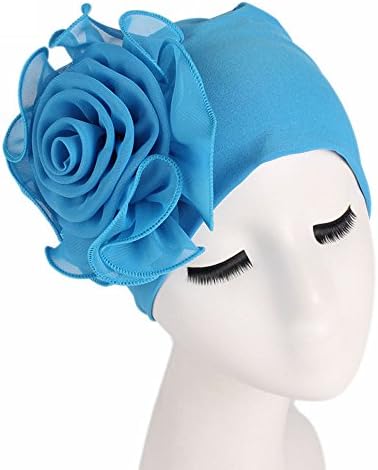 Ženski luksuzni rastezljivi gubitak kose Vintage Hemo Turban šeširi Retro cvijet Turban šeširi