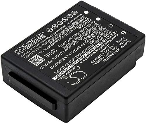 Kaslnouo 2-pack BA225000 zamjenska baterija za HBC BA206030 BA205000 BA205030 005-01-00615
