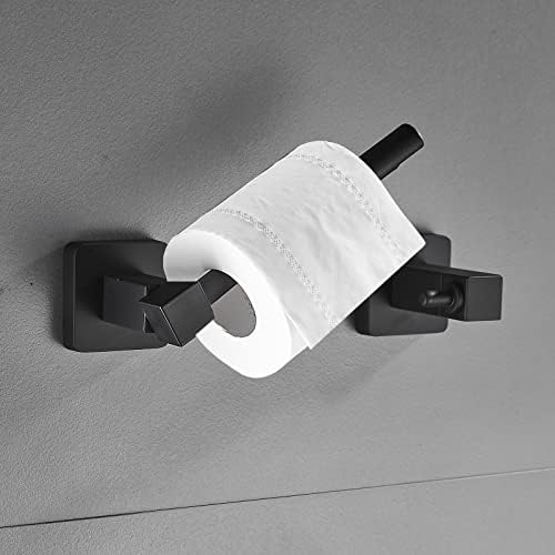 Cavoli Matte crno kupatilo hardverni dodatni pribor na zid, 24 '' ručnik podesiv, toaletni papir, prsten