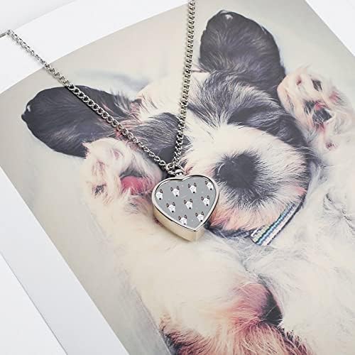 Lovely Bull Terrier pet urna ogrlica za kućne ljubimce mačka pas pepeo Keepsake privjesak spomen Nakit Pokloni